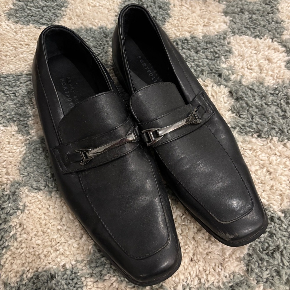 Men's Black Loafers